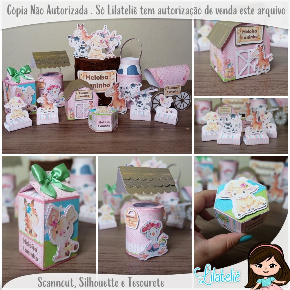 Arquivo de corte Festa Pronta Fazendinha