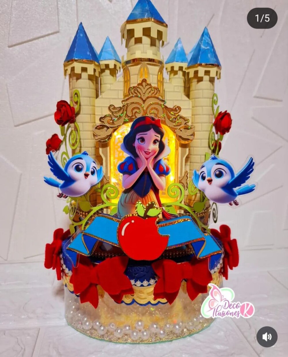 Arquivo de corte Caixa de Luxo Branca de Neve