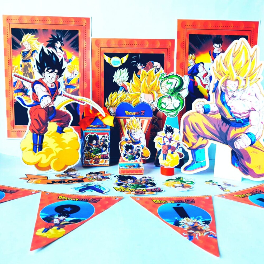Arquivo de corte Festa Pronta Dragon Ball