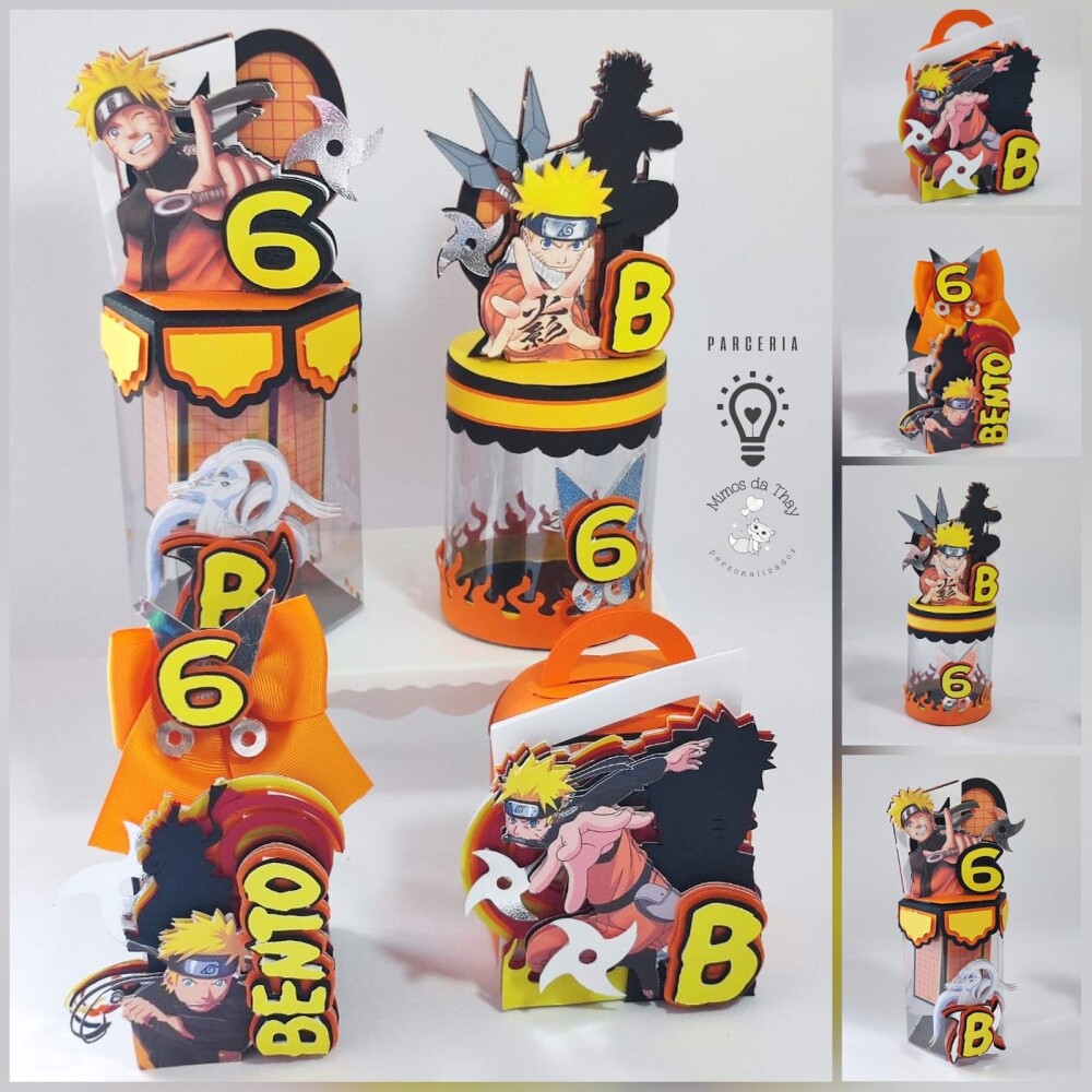 Arquivo de corte Festa Pronta Naruto
