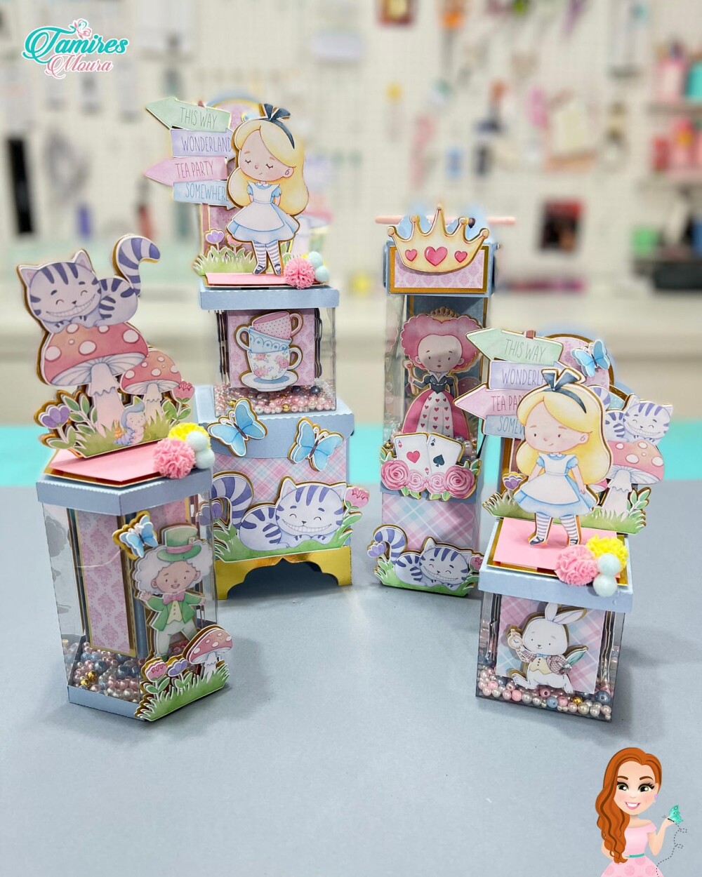 Arquivo de corte Festa Pronta Alice no país das maravilhas