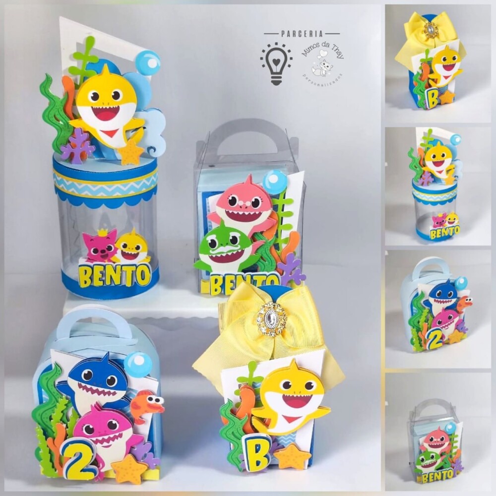 Arquivo de corte Festa Pronta Baby Shark