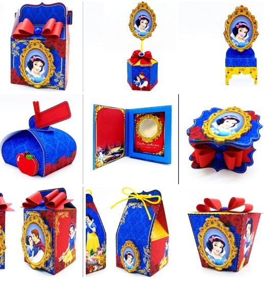 Arquivo de corte Festa Pronta Branca de Neve