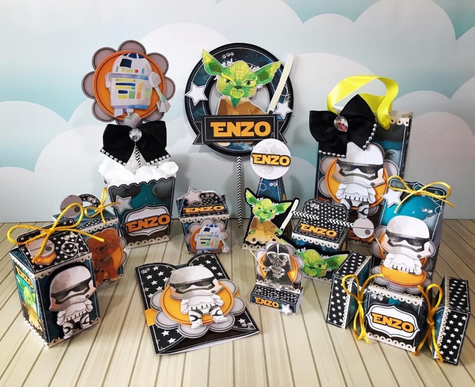 Arquivo de corte Festa Pronta Star Wars