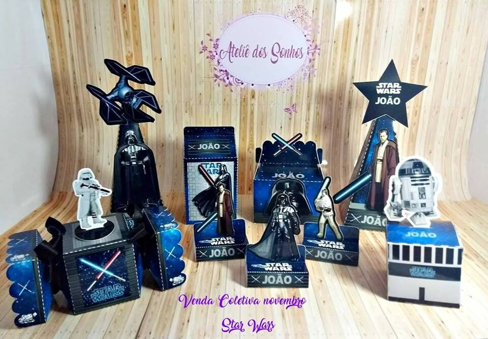 Arquivo de corte Festa Pronta Star Wars
