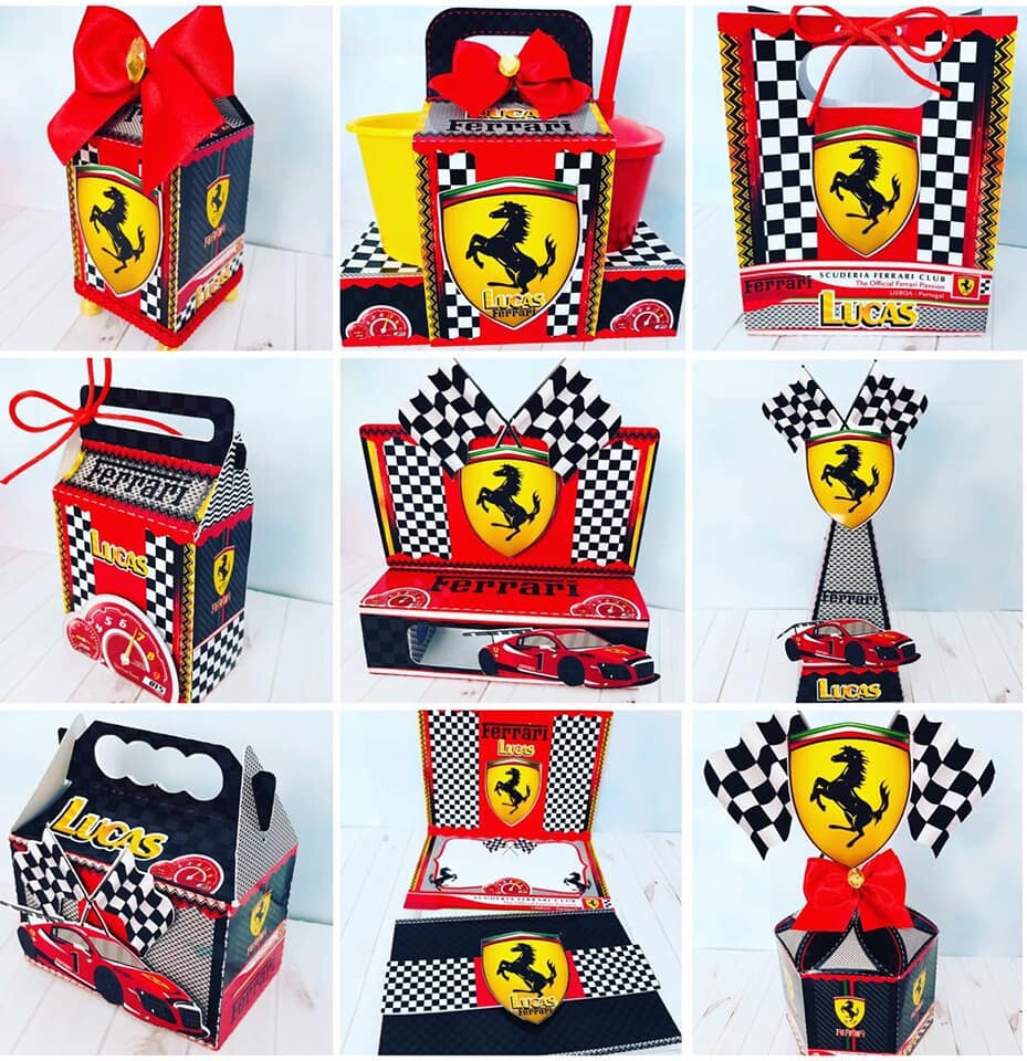 Arquivo de corte Festa Pronta Ferrari