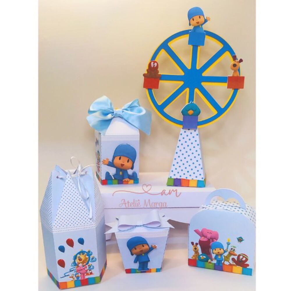 Arquivo de corte Festa Pronta Pocoyo