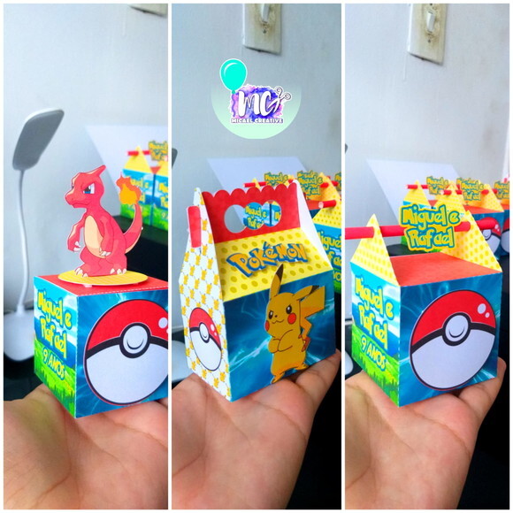 Arquivo de corte Festa Pronta Pokemon