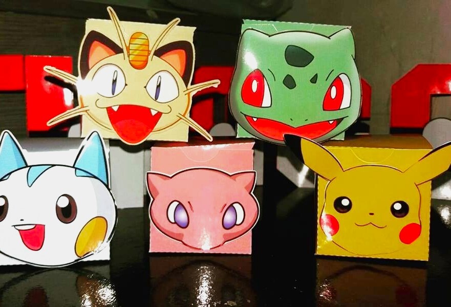 Arquivo de corte Festa Pronta Pokemon