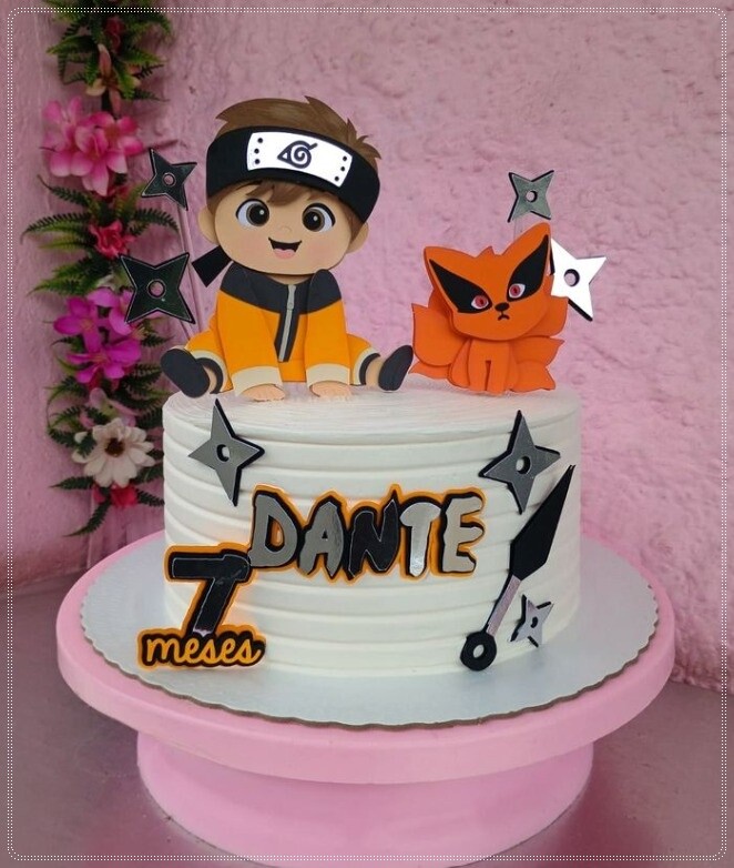 Arquivo de corte topo de bolo Naruto