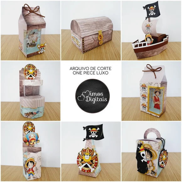 Arquivo de corte Festa Pronta One Piece