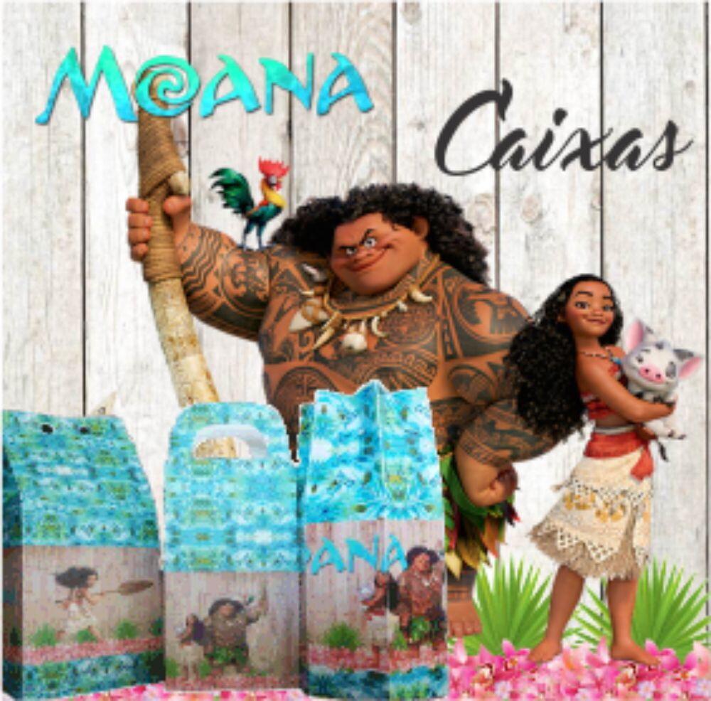 Arquivo de corte Festa Pronta Moana