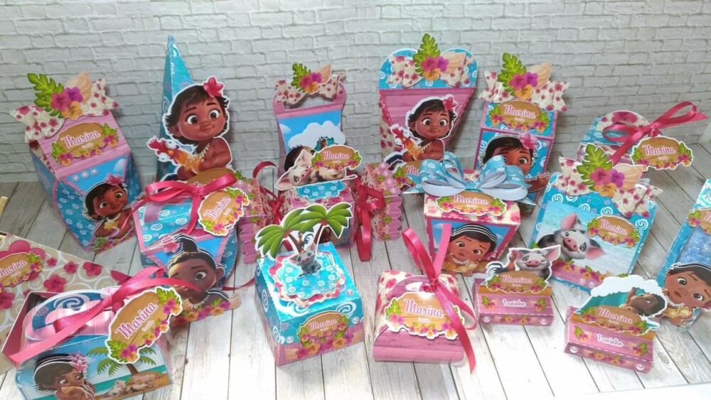 Arquivo de corte Festa Pronta Moana