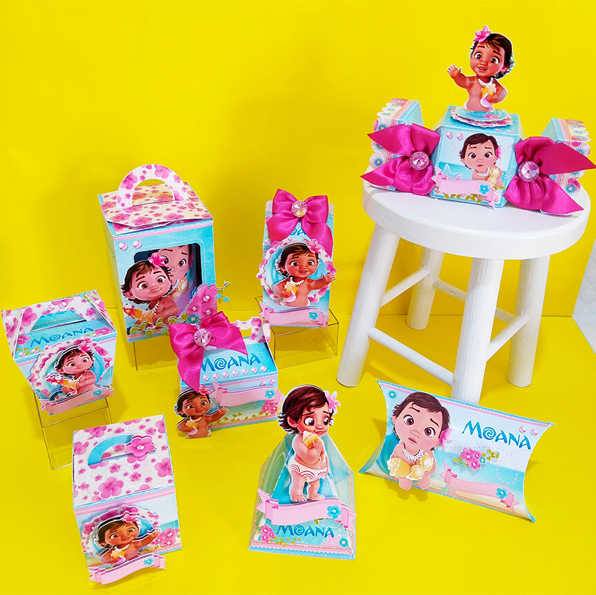 Arquivo de corte Festa Pronta Moana