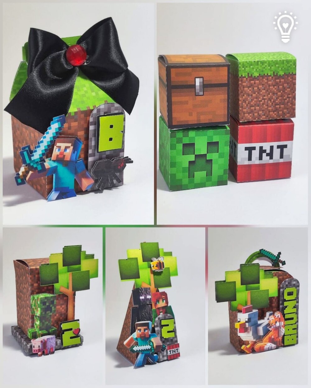 Arquivo de corte Festa Pronta Minecraft