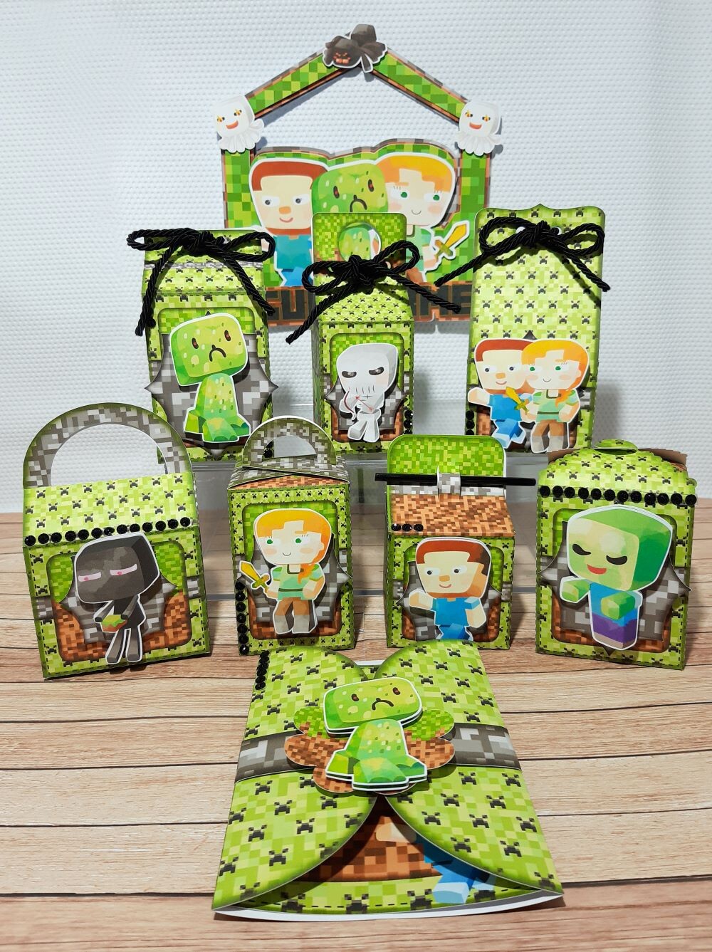 Arquivo de corte Festa Pronta Minecraft