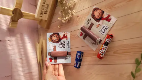 Cartão Digital Bis e Batom Páscoa Cristã