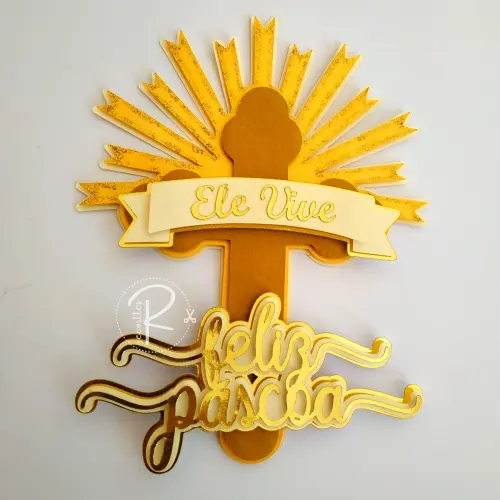 Arquivo de corte topo de bolo Páscoa