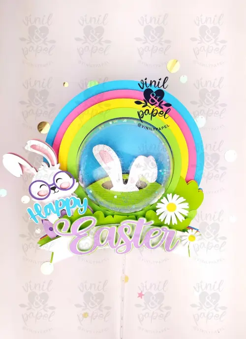 Arquivo de corte topo de bolo Páscoa