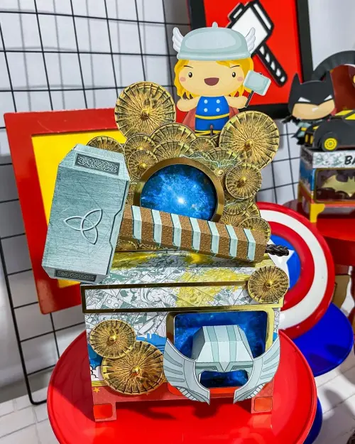 Arquivo de corte Caixa Cenario Thor