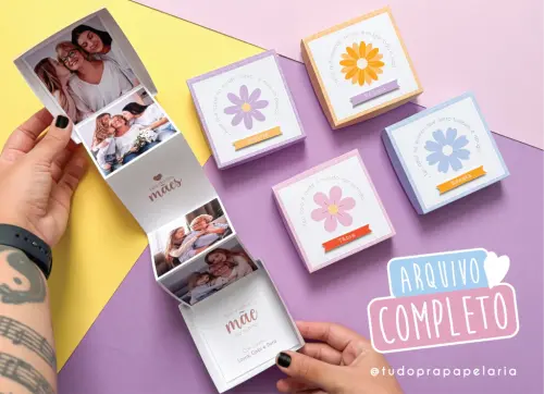 Arquivo de corte Caixa Dia das Mães