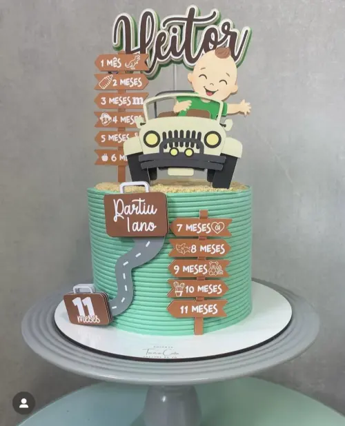 Arquivo de corte Topo de Bolo Mesversário