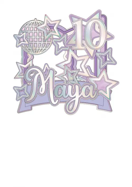 Topo de Bolo Estrela