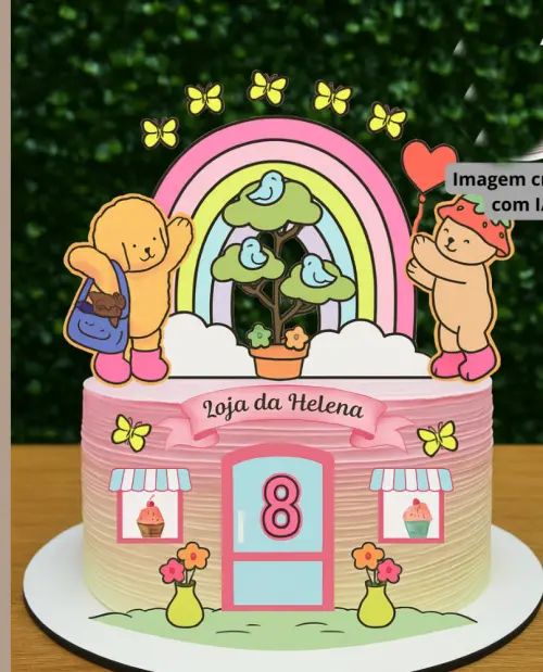 Topo de Bolo Boobies Goods