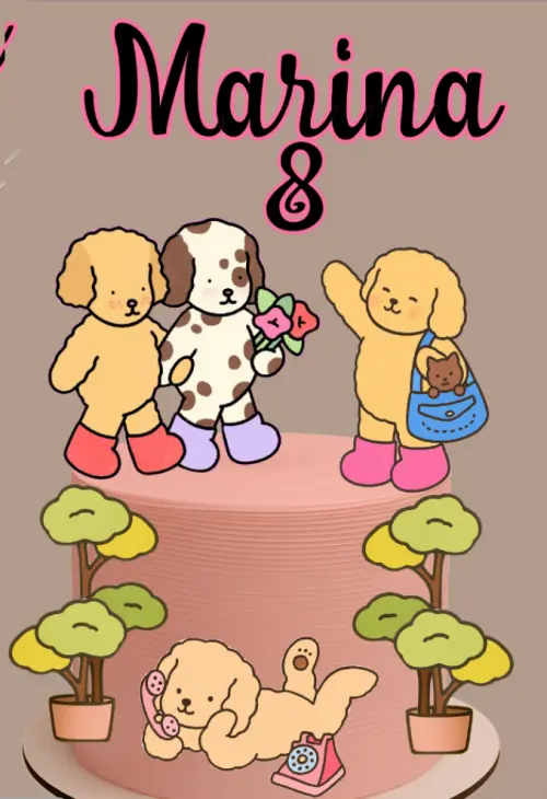 Topo de Bolo Boobies Goods