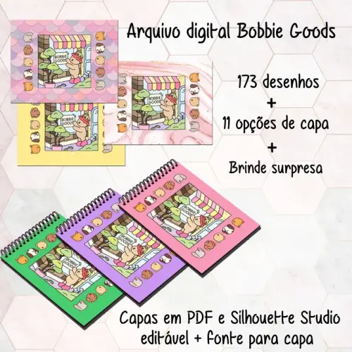 Arquivo Digital Livro Colorir Bobbie Goods