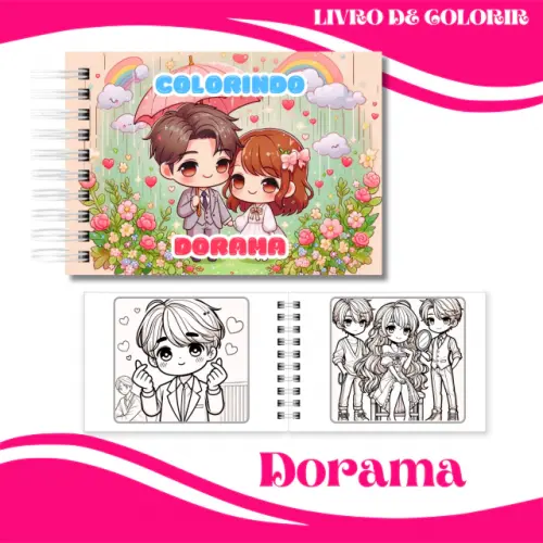 Arquivo Digital Livro Colorir Dorama
