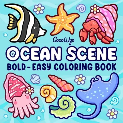 Arquivo Digital Livro Colorir Oceano