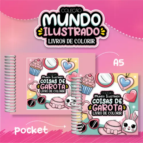 Arquivo Digital Livro Colorir Meninas