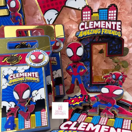 Arquivo Kit festa Homem Aranha