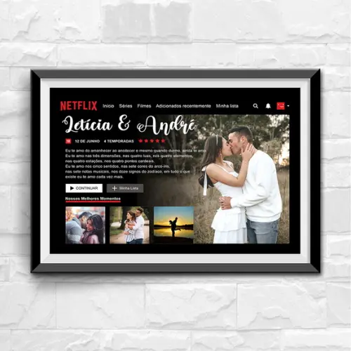 Arquivo Digital Quadro Netflix