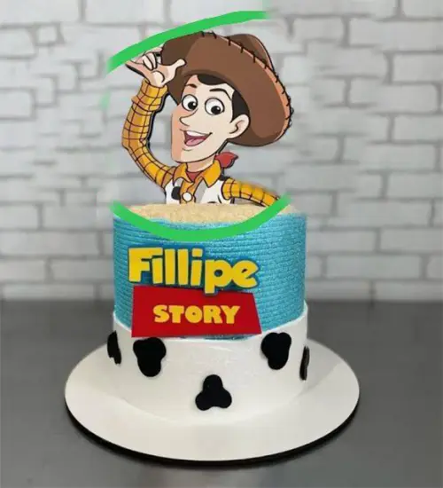 Topo de Bolo Toy Story