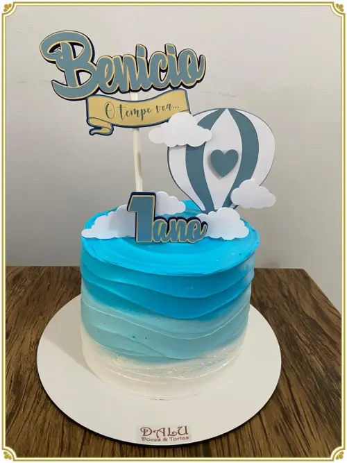 Arquivo de corte topo de bolo Balão