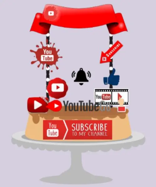 Arquivo de corte topo de bolo You Tube