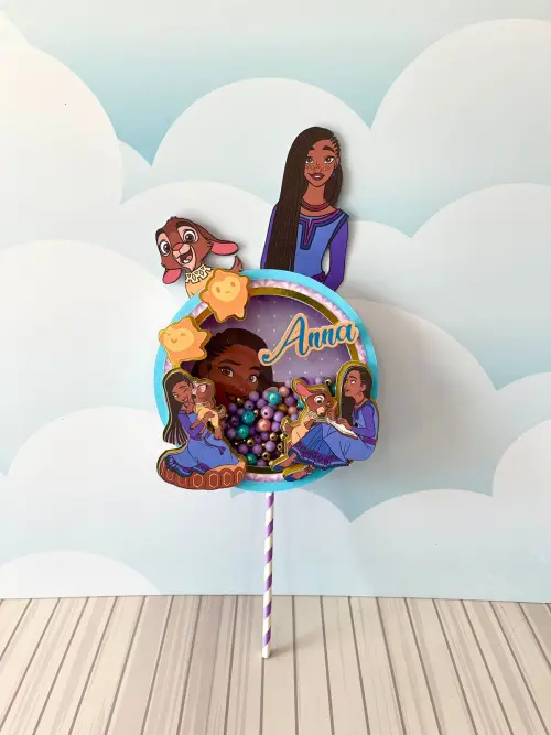 Arquivo de corte topo de bolo Wish