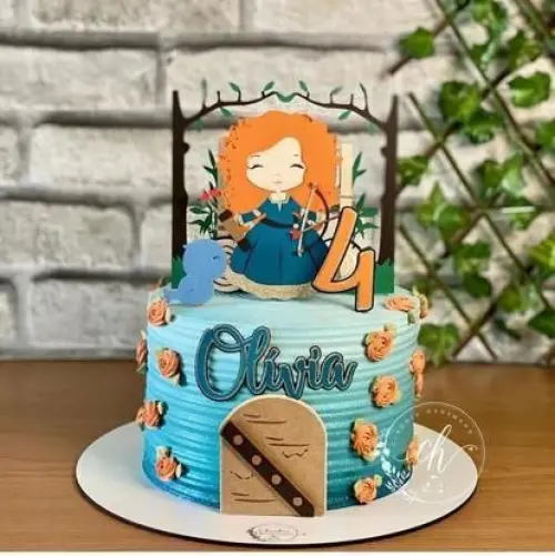 Arquivo de corte topo de bolo valente