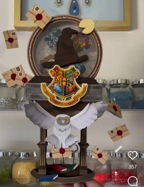 Arquivo de corte topo de bolo harry Potter