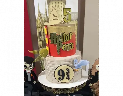 Arquivo de corte topo de bolo harry Potter