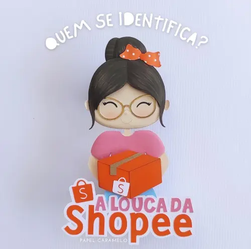 Arquivo de corte topo de bolo Shopee
