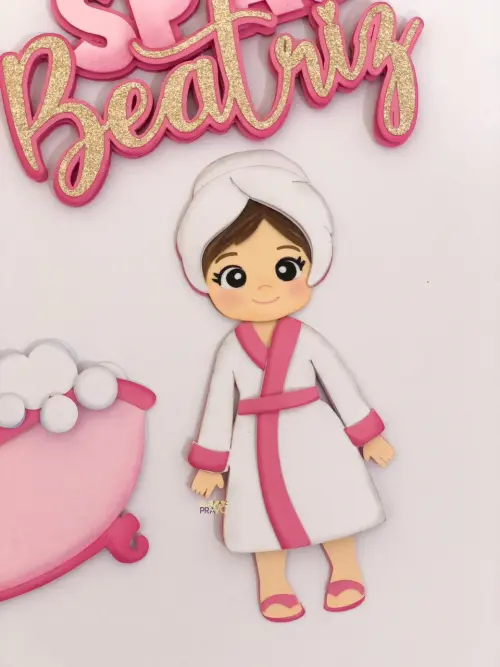 Arquivo de corte topo de bolo Spa