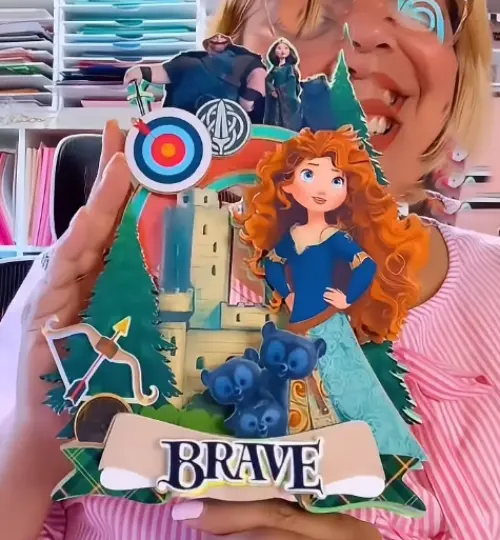 Arquivo de corte topo de bolo valente