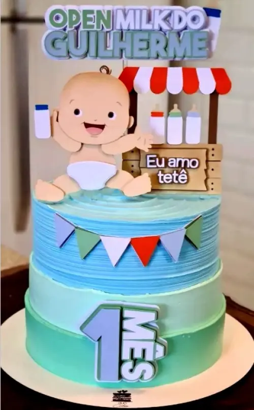 Arquivo de corte topo de bolo Eu amo Tete