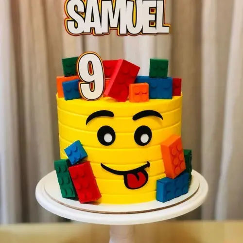 Arquivo de corte topo de bolo lego