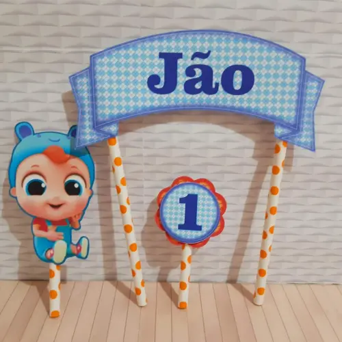 Arquivo de corte topo de bolo Little Angels