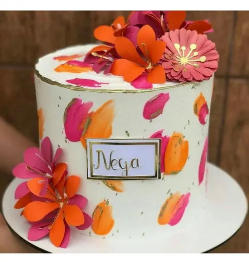 Arquivo de corte topo de bolo Lirio