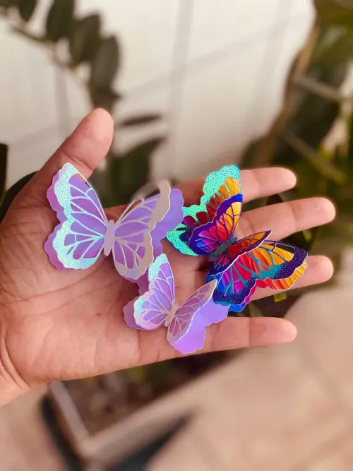 Arquivo de corte Topo de bolo Borboletas